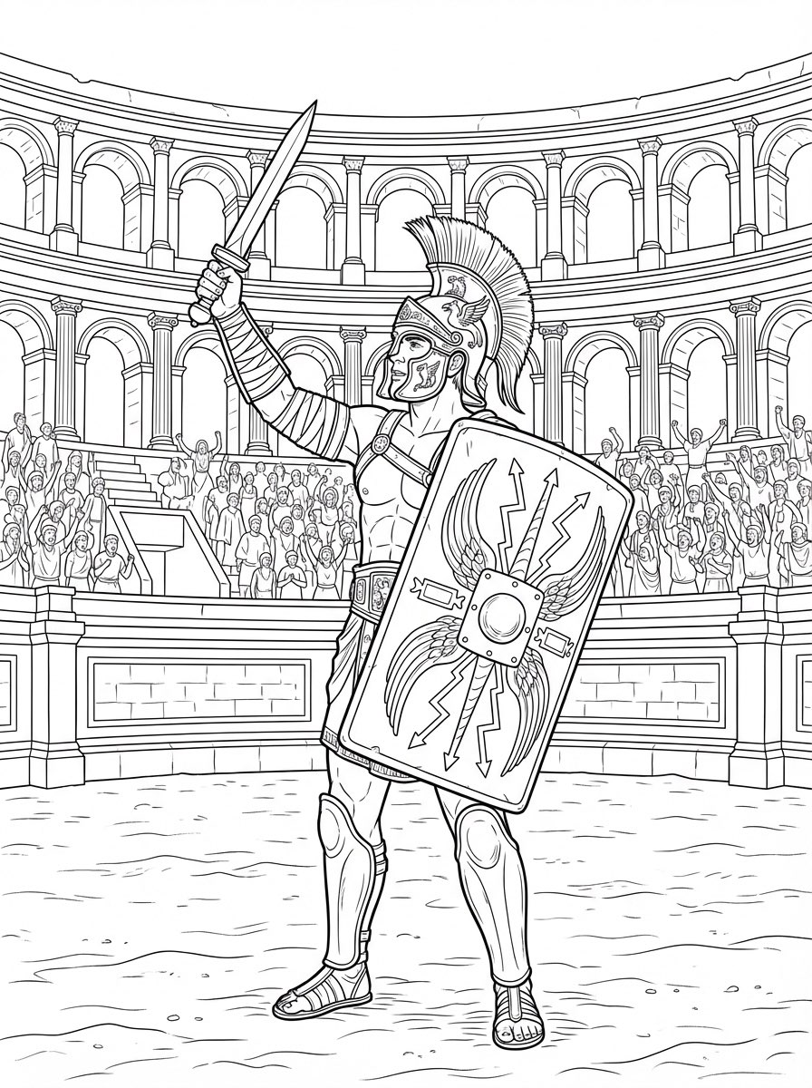 Página para Colorir — Cap. 28